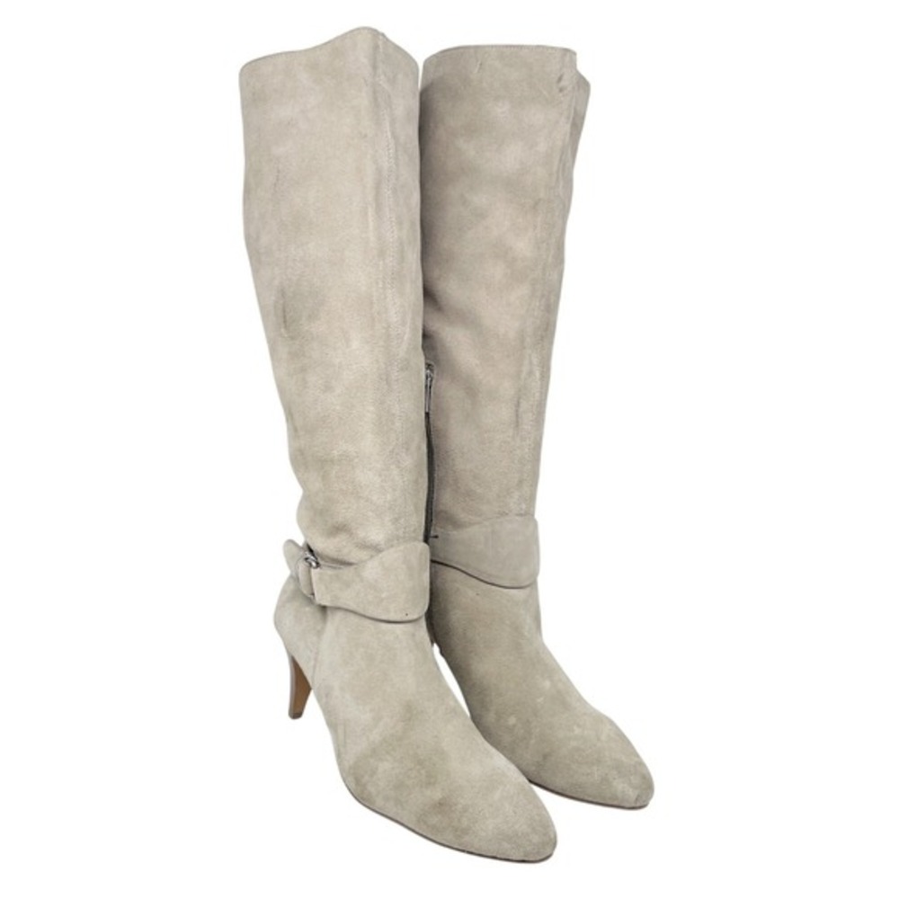 Splendid Women's Fortuna‎ Buckled High Heel Boots Khaki Size 10M